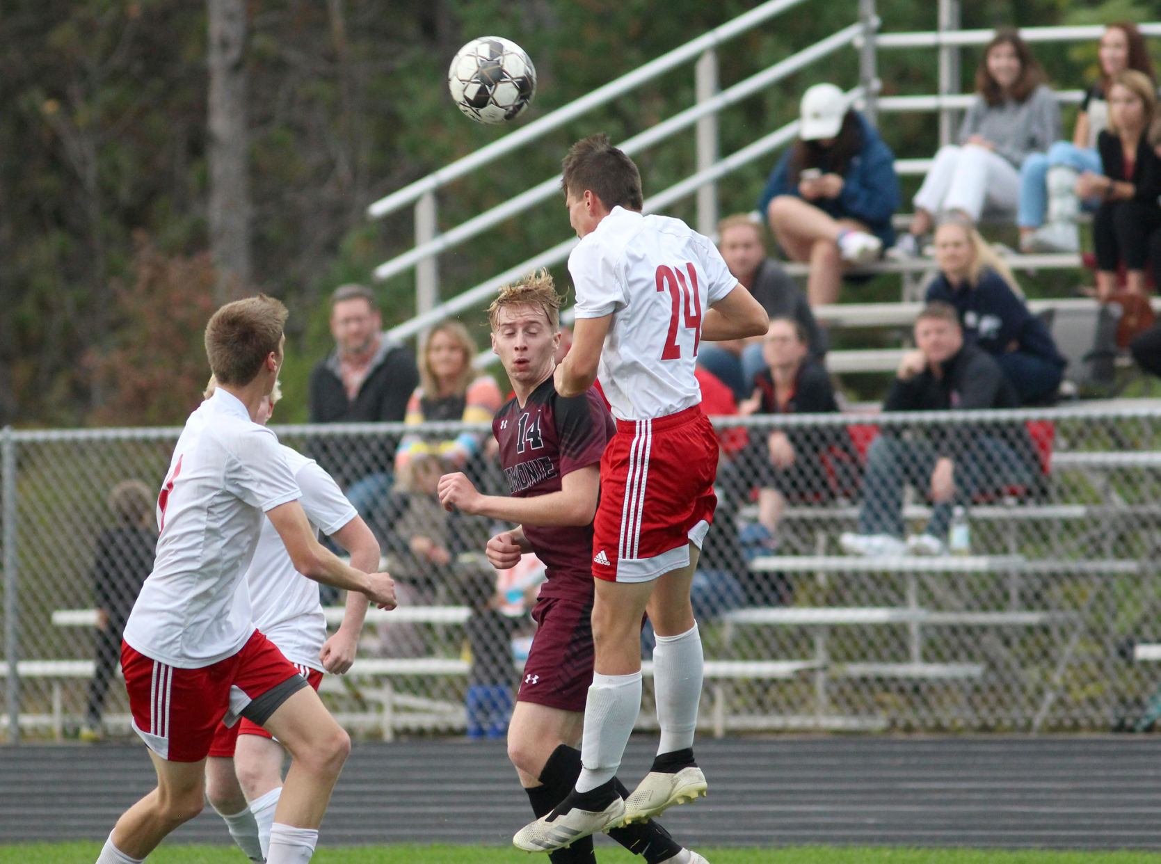 Chi-Hi boys soccer at Menomonie 10-7-21